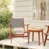 3 Piece Bistro Set Solid Acacia Wood