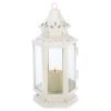 Vintage Small Victorian Lantern - Elegant Outdoor Decor for Home or Garden